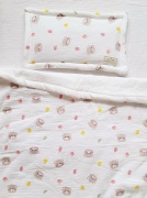 Set chăn ga gối đệm bằng vải muslin vải xô mềm mại